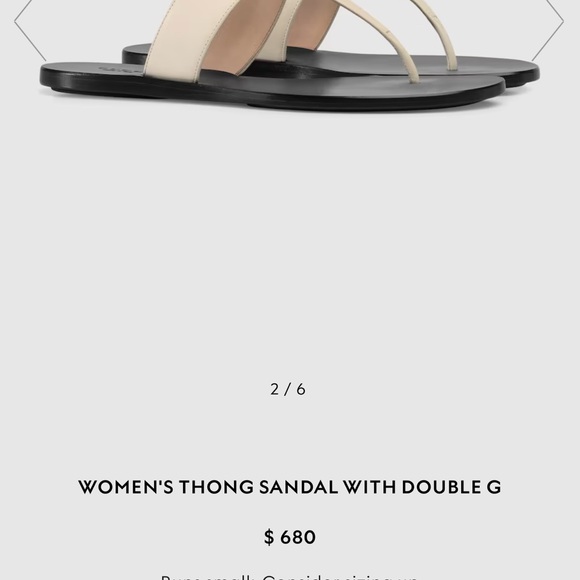 Double G Gucci Sandals (Excellent condition) - Picture 6 of 6